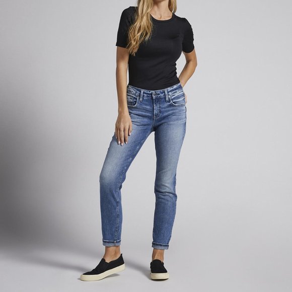 Sliver Jeans Boyfriend mid rise - Picture 1 of 3